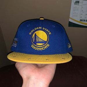 New Era blue Golden State Warriors Hat SnapBack/OS